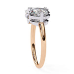 Julia Two Stone Solitaire Ring