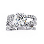 Lustre Solitaire Ring