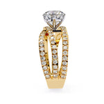 Lustre Solitaire Ring