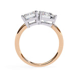 EmeRound Solitaire Ring