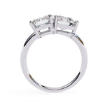 EmeRound Solitaire Ring